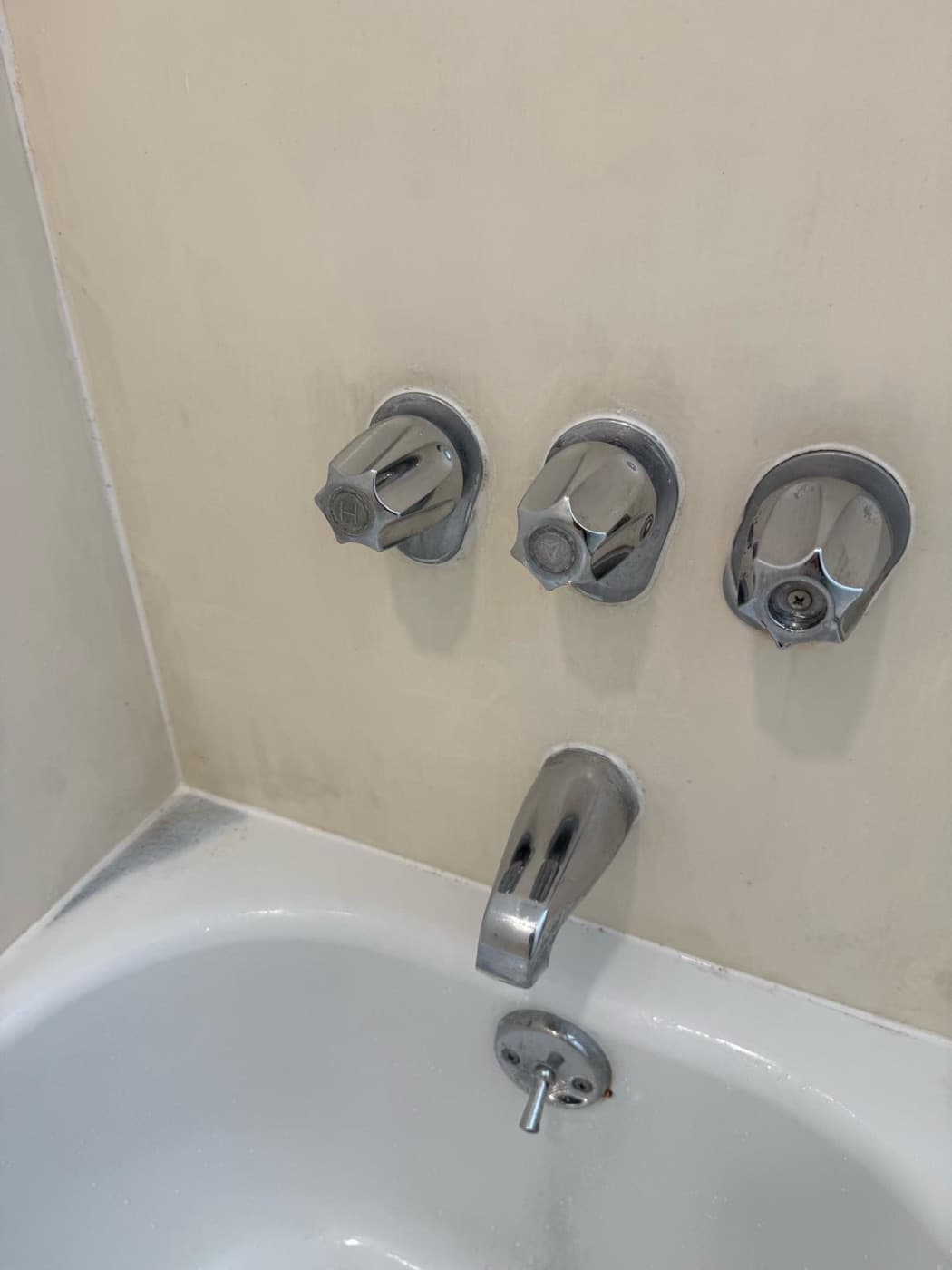 Bright white bathtub after a deep clean
