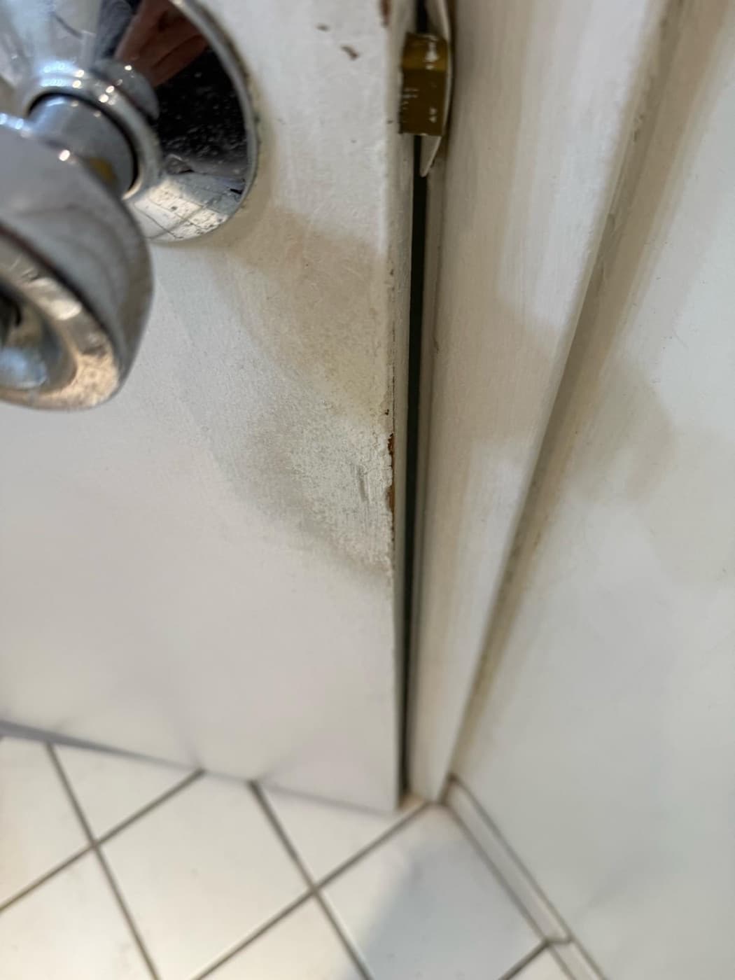 Bathroom sink cleaned to a shine